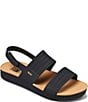 Color:Black/Tan - Image 1 - Water Vista Water-Friendly Banded Sandals