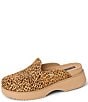 Reef Women's Vista Skye Leopard Print Suede Platform Clogs - Image 2