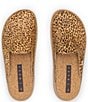 Reef Women's Vista Skye Leopard Print Suede Platform Clogs - Image 3