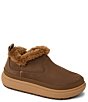 Reef Women's Weekend Olivia Nubuck Suede Faux Fur Lined Platform Booties - Image 1