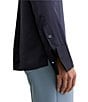 Reiss Ameira Collared Long Sleeve Button-Front Silk Top - Image 3