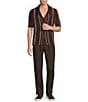 Reiss Barges Relaxed Fit Linen Straight Leg Pants - Image 3