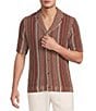 Reiss Caden Short Sleeve Woven Camp Shirt - Image 1