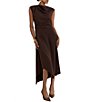 Reiss Camilla Ruched Draped Midi Dress - Image 1