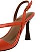 Reiss Cindy Leather Cross Strap High Heel Dress Sandals - Image 4