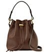 Reiss Esther Grained-Leather Bucket Bag - Image 1