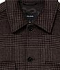 Reiss Gano Check Wool Blend Overshirt - Image 4