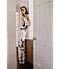 Reiss Jacquard Printed Beaded Halter Neck Coordinating Top - Image 5