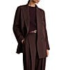 Reiss Leisel Double-Breasted Wool-Blend Twill Oversized Coordinating Suit Blazer - Image 1
