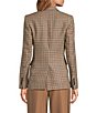 Reiss Lily Double Breasted Check Blazer - Image 3