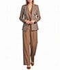 Reiss Lily Double Breasted Check Blazer - Image 4