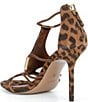 Reiss Roxanne Leopard Print Suede Strappy Stiletto Dress Sandals - Image 3