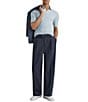 Reiss Slim Fit Era Textured Short Sleeve Polo Shirt - Image 3