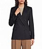 Reiss Solene Double Breasted Blazer Jacket - Image 1