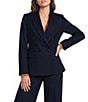 Reiss Solene Double Breasted Blazer Jacket - Image 2