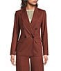 Reiss Solene Double-Breasted Wool Blend Coordinating Blazer - Image 2
