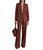Reiss Solene Double-Breasted Wool Blend Coordinating Blazer - Image 4