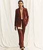 Reiss Solene Double-Breasted Wool Blend Coordinating Blazer - Image 6