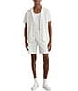 Reiss Textured Solid 8#double; Inseam Shorts - Image 3