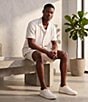 Reiss Coordinating Textured Solid 8#double; Inseam Shorts - Image 5