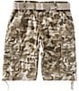 Request Jonah Belted Cargo 14#double; Inseam Camo Shorts - Image 1