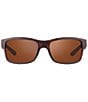 Color:Matte Tortoise with Golf Lens - Image 2 - Unisex Crawler Square Polarized 59mm Matte Sunglasses