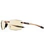 Color:Blush with Champagne Lens - Image 1 - Descend N Polarized 64mm Sunglasses