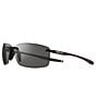 Color:Black with Graphite Lens - Image 1 - Descend N Polarized 64mm Sunglasses