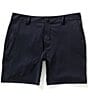 Color:Black - Image 1 - Stretch 7#double; Inseam Commuter Shorts