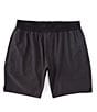 Color:Black - Image 1 - Active Mako Tech Performance Stretch 7#double; Inseam Unlined Stretch Shorts