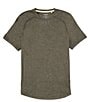 Color:Green - Image 1 - Atmosphere Performance Stretch Short Sleeve T-Shirt