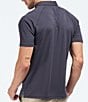Color:Navy - Image 2 - Delta Pique Short Sleeve Polo Shirt