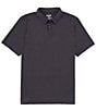 Color:Black - Image 1 - Delta Pique Short Sleeve Polo Shirt