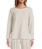 RHONE Dreamglow Coordinating Crewneck Long Sleeve Pullover, Color:Sand - Image 1