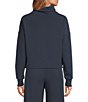 RHONE Dreamglow Mock Neck Long Sleeve Pullover, Color:Navy Blue - Image 2
