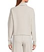 RHONE Dreamglow Mock Neck Long Sleeve Pullover, Color:Sand - Image 2