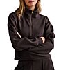 RHONE Dreamglow Track 1/4 Zip Mock Neck Long Sleeve Pullover - Image 1