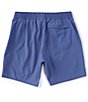 Color:Ocean Blue - Image 2 - Mako Short Performance 7#double; Inseam Shorts