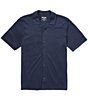 RHONE Palms Camp Collar Short Sleeve Woven Shirt - Image 2