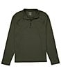 Color:Green - Image 1 - Performance Session Quarter-Zip Pullover