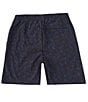 Color:Black/Navy Crosshatch - Image 2 - Performance Stretch Printed Mako 7#double; Inseam Unlined Shorts