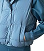 RHONE Powder Collard Sleeveless Zipper Front Puffer Down Vest - Image 4