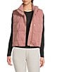 RHONE Powder Collard Sleeveless Zipper Front Puffer Down Vest - Image 1