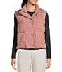 RHONE Powder Collard Sleeveless Zipper Front Puffer Down Vest - Image 2