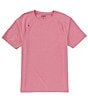 Color:Dried Plum Heather - Image 1 - Reign Performance Short Sleeve T-Shirt