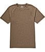 RHONE Reign Performance Short Sleeve T-Shirt, Color:Cafe Noir Heather - Image 1