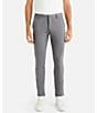 Color:Smoked Pearl - Image 1 - Slim Fit Flat Front Commuter Stretch Pants