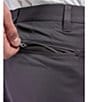 RHONE Slim Fit Flat Front Commuter Stretch Pants, Color:Iron - Image 7