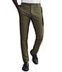 RHONE Slim Fit Flat Front Commuter Stretch Pants, Color:Lichen Green - Image 1