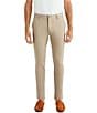RHONE Slim Fit Flat Front Commuter Stretch Pants - Image 1